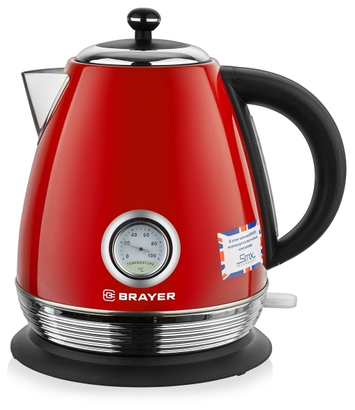 Чайник BRAYER BR1007, красный