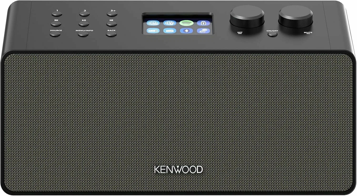 Стерео радиоприемник (Интернет радио) Kenwood CR-ST90S (WIFI/FM/BT/DAB/USB/AUX), черный