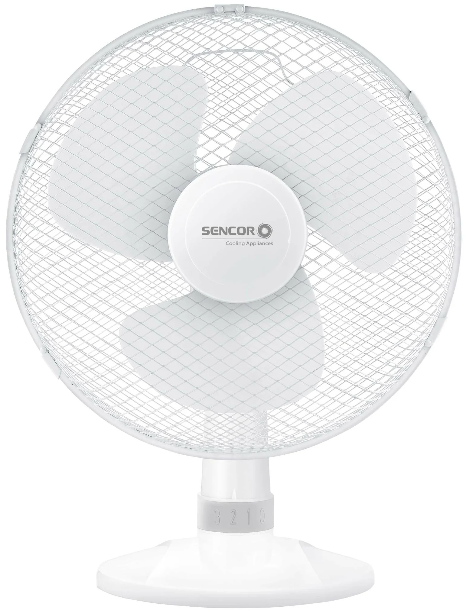 Настольный вентилятор Sencor SFE 3027WH, white