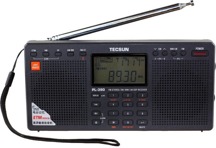 Радиоприемник Tecsun PL-390 (Grey)
