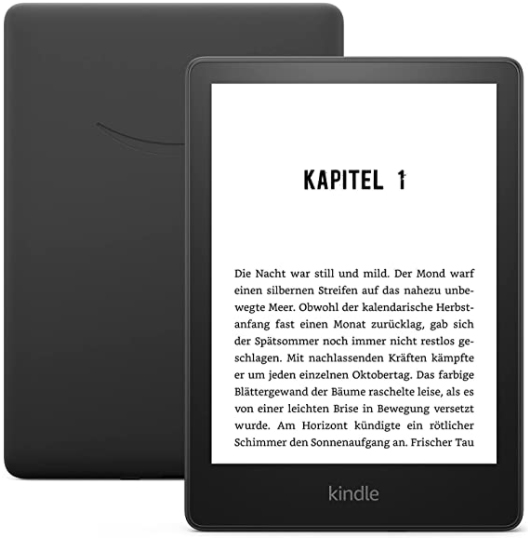 Электронная книга Amazon Kindle Paperwhite 2021 8GB  black (Without Ads)без рекламы