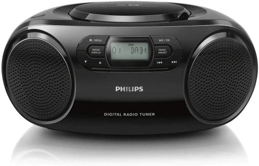 Магнитола Philips AZB500/12 (CD/FM/DAB+) черный