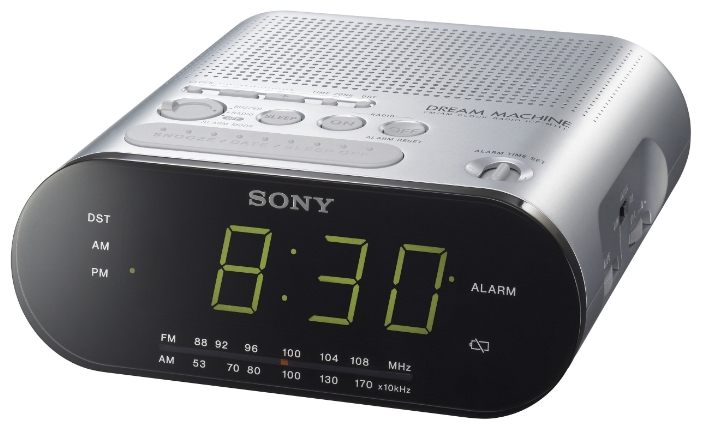 Радиобудильник Sony ICF-C218/S