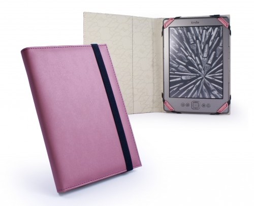 Чехол - обложка Tuff-Luv Slim Book-Style для 6 дюймовых моделей эл. книг (Розовый) A7-22