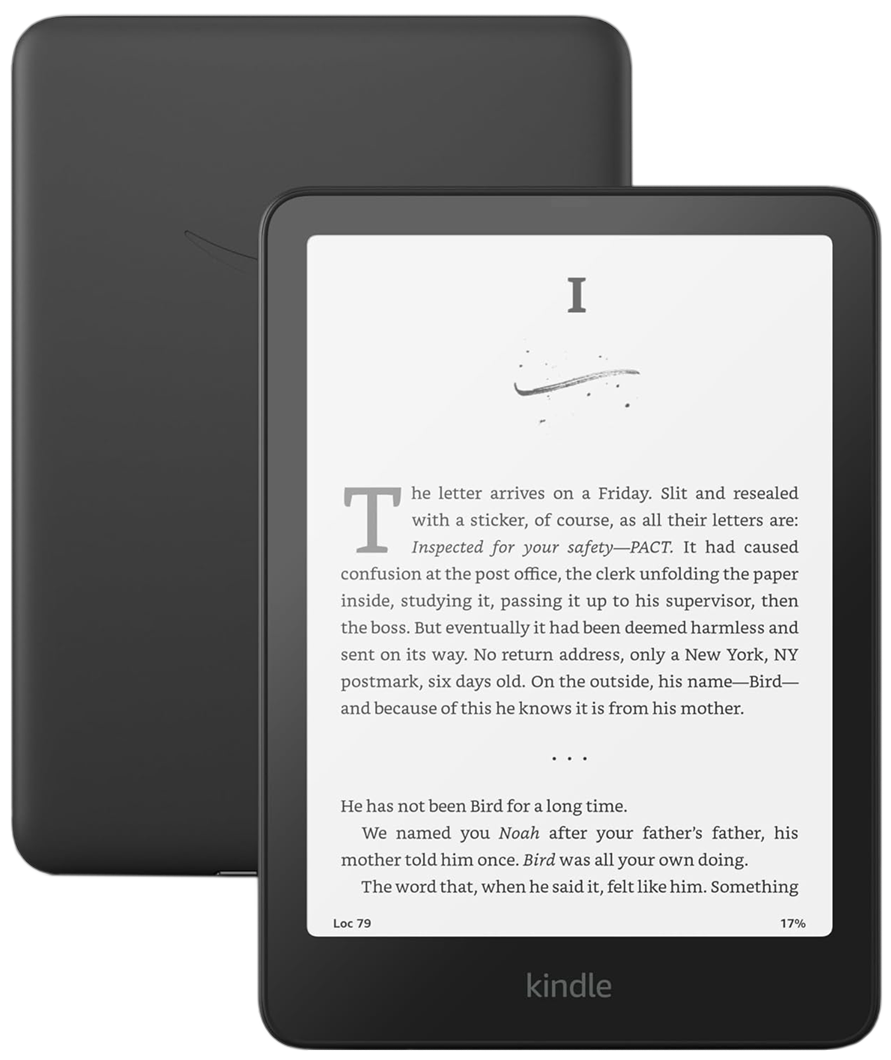 7" Электронная книга Amazon Kindle PaperWhite Gen.12 2024 16Gb без рекламы (without ads) Black
