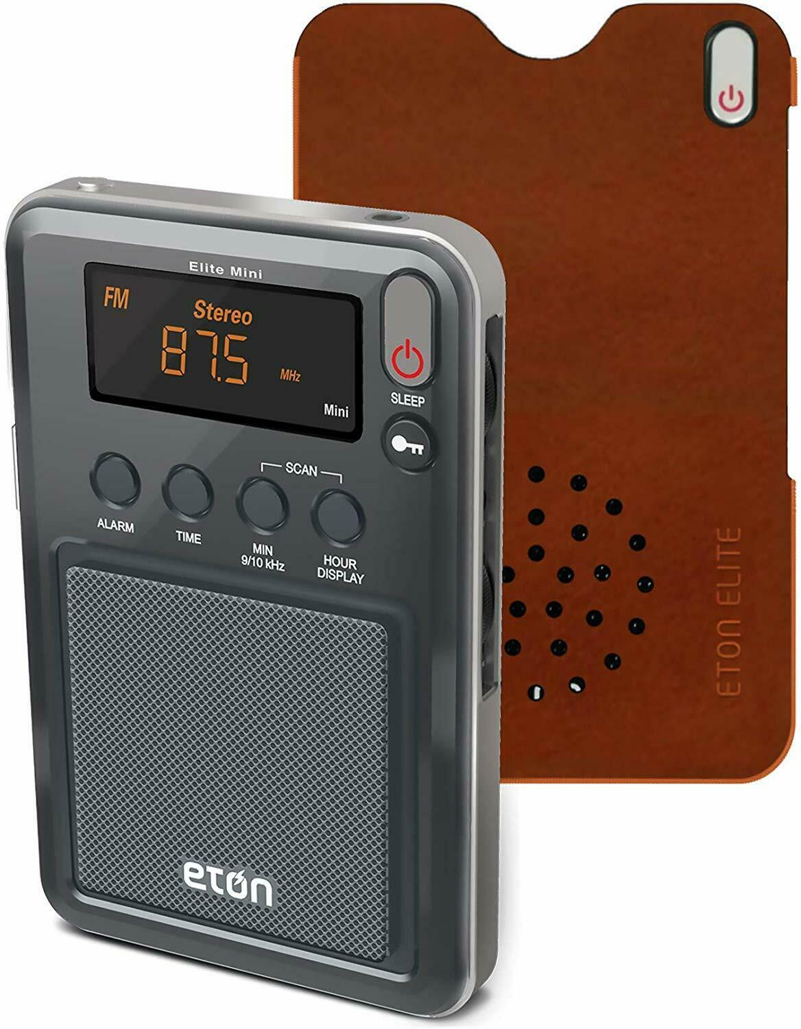 Радиоприемник Eton Elite Mini c кожаным чехлом