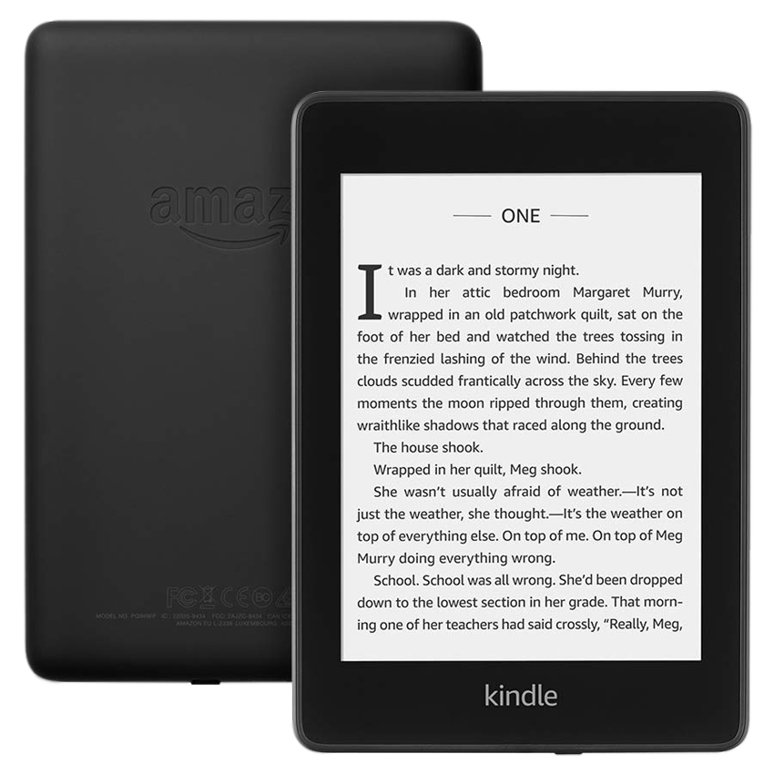 Электронная книга AMAZON Kindle PaperWhite 2018 32Gb с рекламой, black