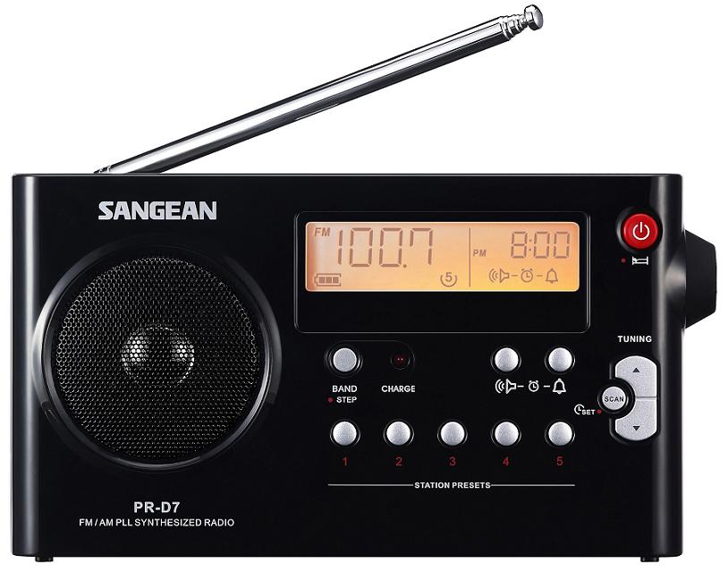 Радиоприёмник Sangean PR-D7, Black