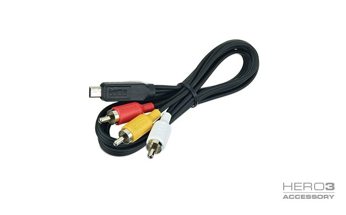 Композитный кабель для GoPro HERO3 (ACMPS-301)