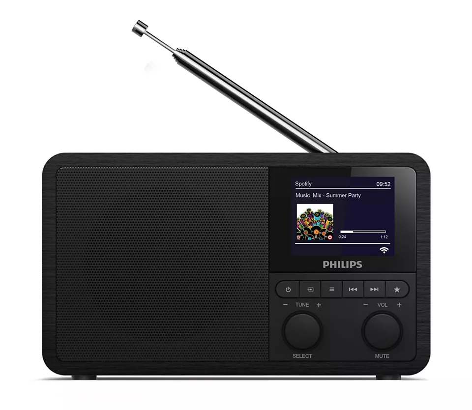 Радиоприемник (Интернет-радио) Philips TAP-R802/12 Black