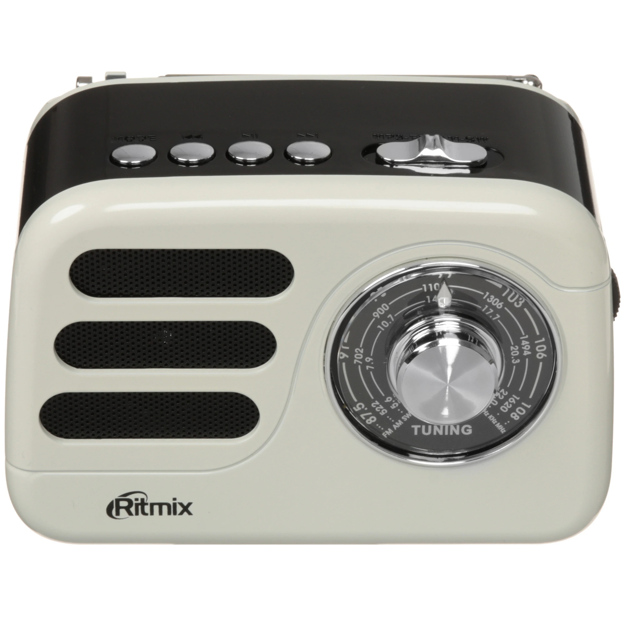 Радиоприемник Ritmix RPR-033 (FM/AM/SW/BT/USB/SD), белый