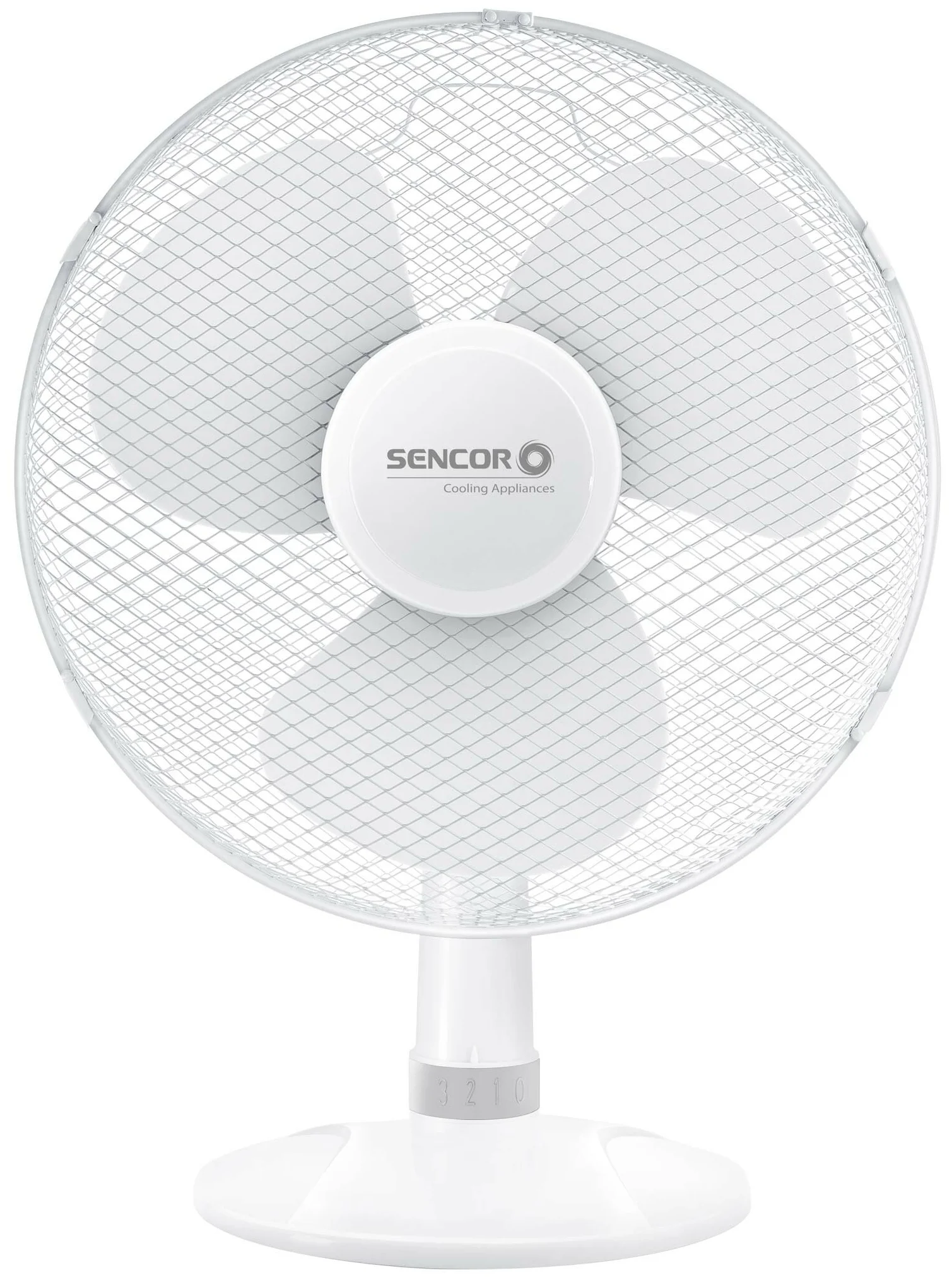 Настольный вентилятор Sencor SFE 4037WH, white