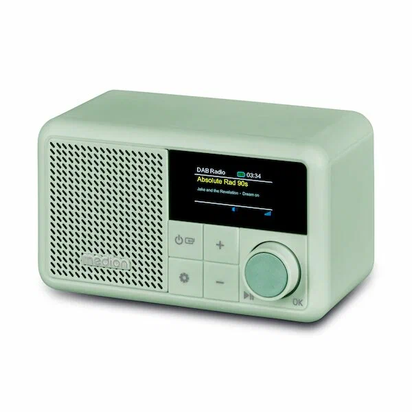 Радиоприемник с аккумулятором  Medion LIFE S66822 (MD 44822) (DAB+FM+BT) светло-зеленый
