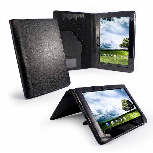 Чехол - обложка Tuff-Luv Book Style для Asus Transformer Prime TF201 Tablet (черный) F3-31