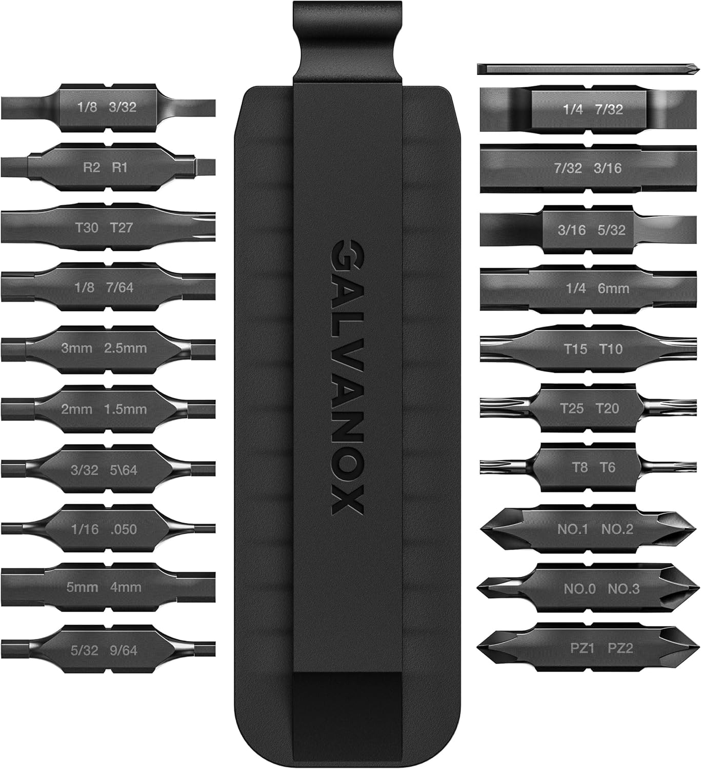 Набор бит Leatherman Bit Kit 931014  21  шт., черный