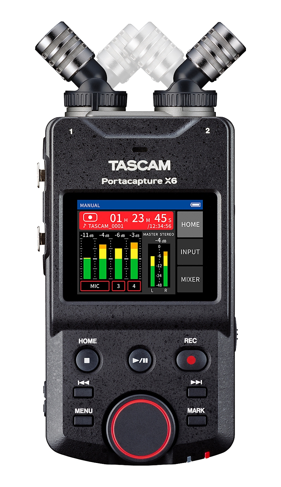 Цифровой 6-канальный рекордер Tascam Portacapture X6 черный
