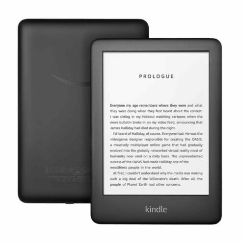 6" Электронная книга AMAZON Kindle 10 2019-2020 8 Гб, 800х600 E-ink, 8 Гб,  black (Ad-supported)