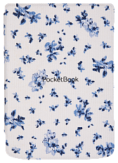 Оригинальный чехол для PocketBook 619 Verse Lite/629 Verse/634 Verse Pro, Shell, цветы (H-S-634-F-WW)