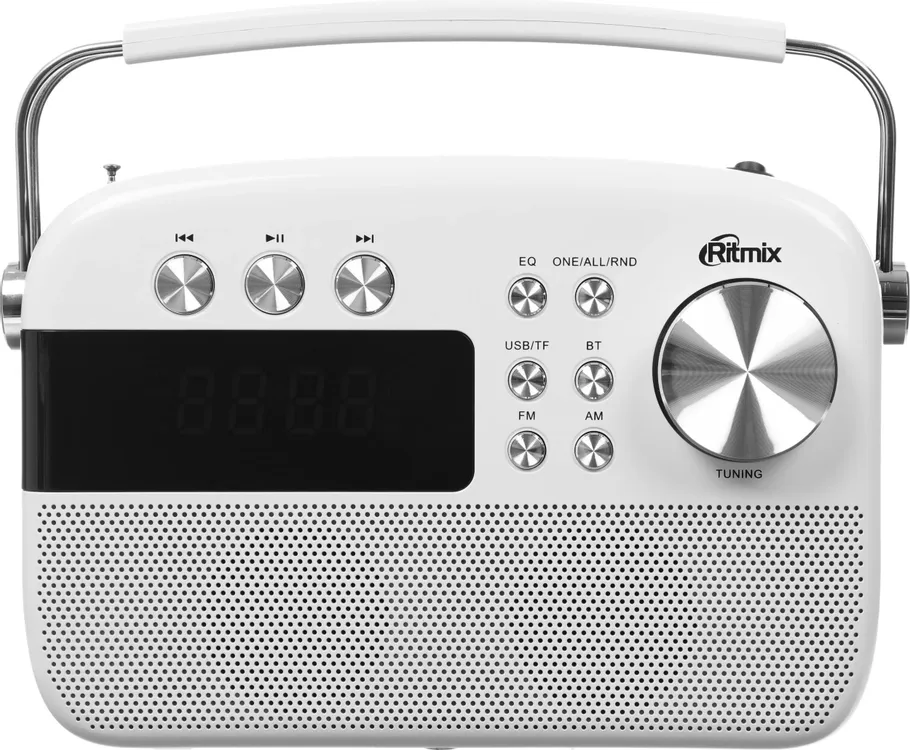 Радиоприемник RITMIX RPR-705 (FM/AM/BT/USB/SD) белый