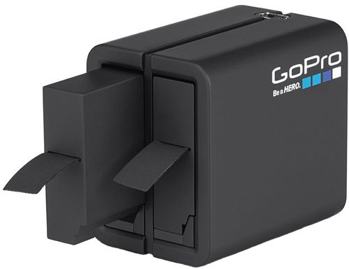 Зарядное устройство GoPro Dual Battery Charger для HERO4 (AHBBP-401)