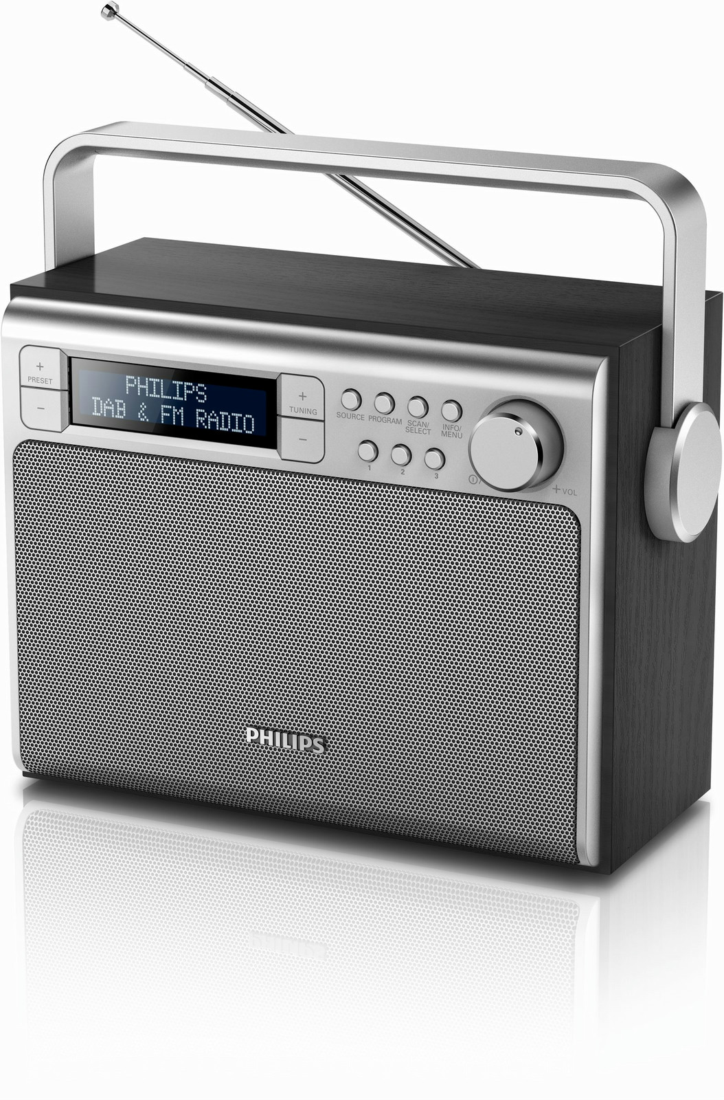 Радиоприемник Philips AE5020B/12 Silver/Black