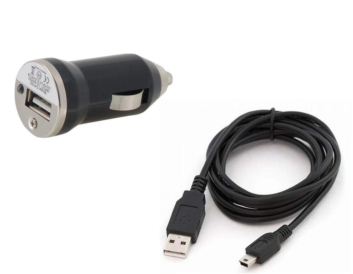 Зарядное устройство для автомобиля CarCam CH101 + провод USB (3 м.)