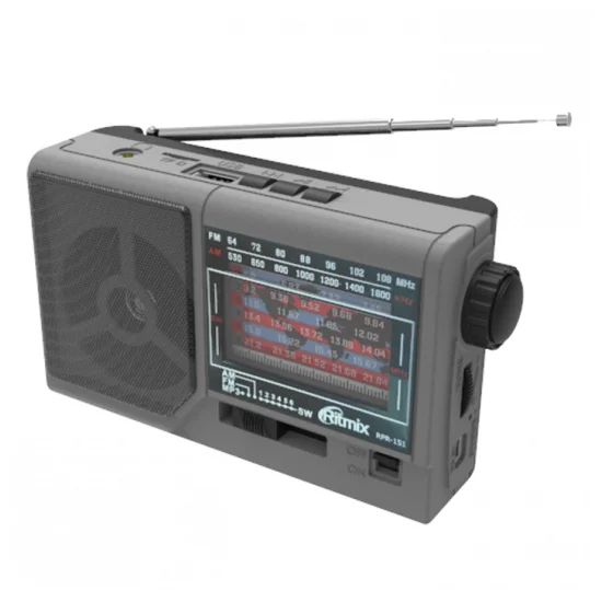 Радиоприемник Ritmix RPR-151 серый